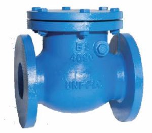 UNI-FLO-BS5153-BS4090-CAST-IRON-CHECK-VALVE-FIG-401A-SANSPAR-IMAGE-300x263