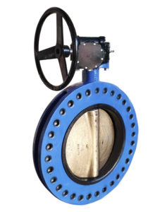 UNI-FLO U-SECTION FLANGED WAFER BUTTERFLY VALVE, PN16/CL125/150