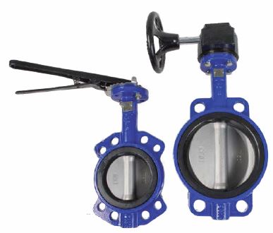 UNI-FLO WAFER BUTTERFLY VALVES, PN16